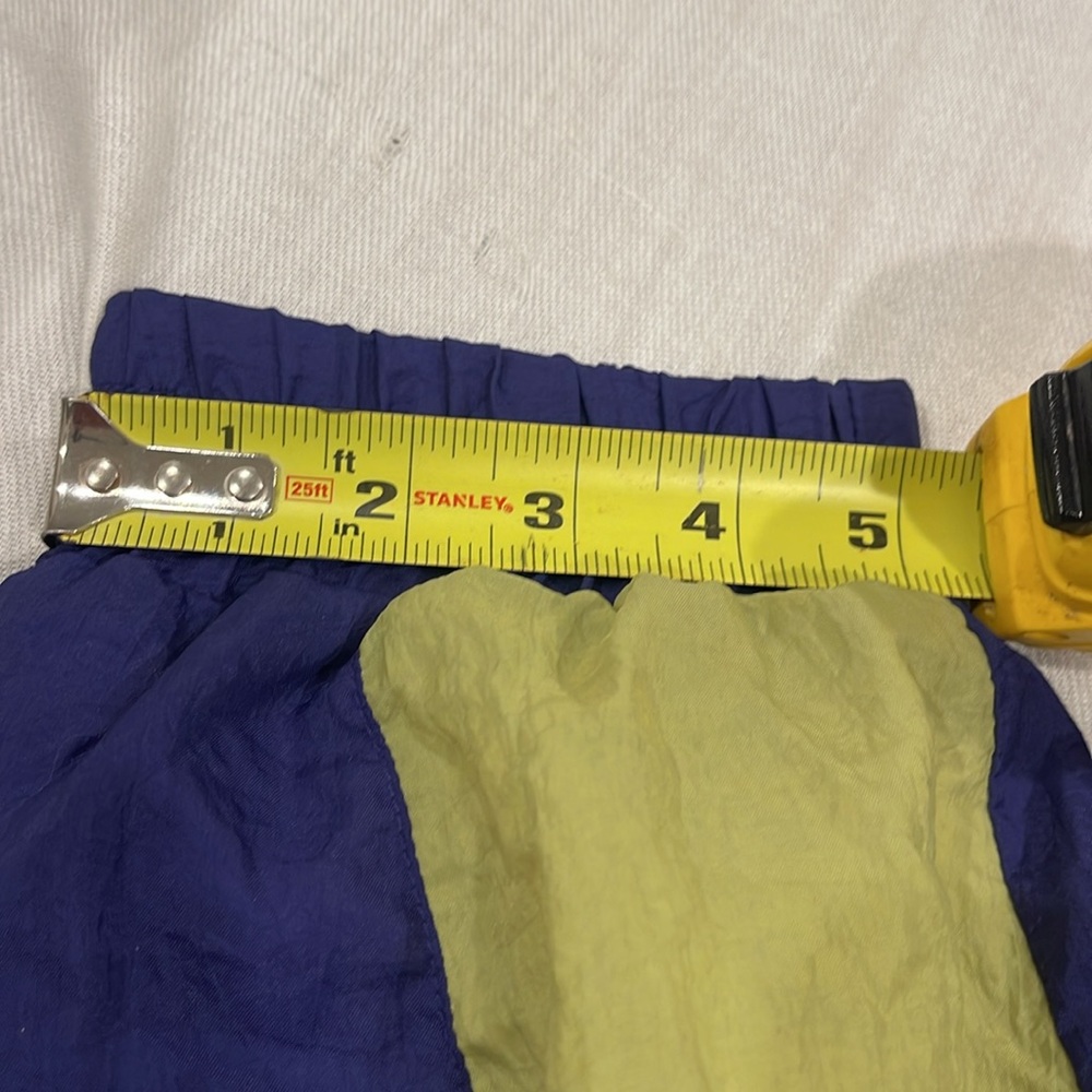 1506111 Vintage 80s Color Block Windbreaker Jacket Retro bright colorful purple - Picture 7 of 8